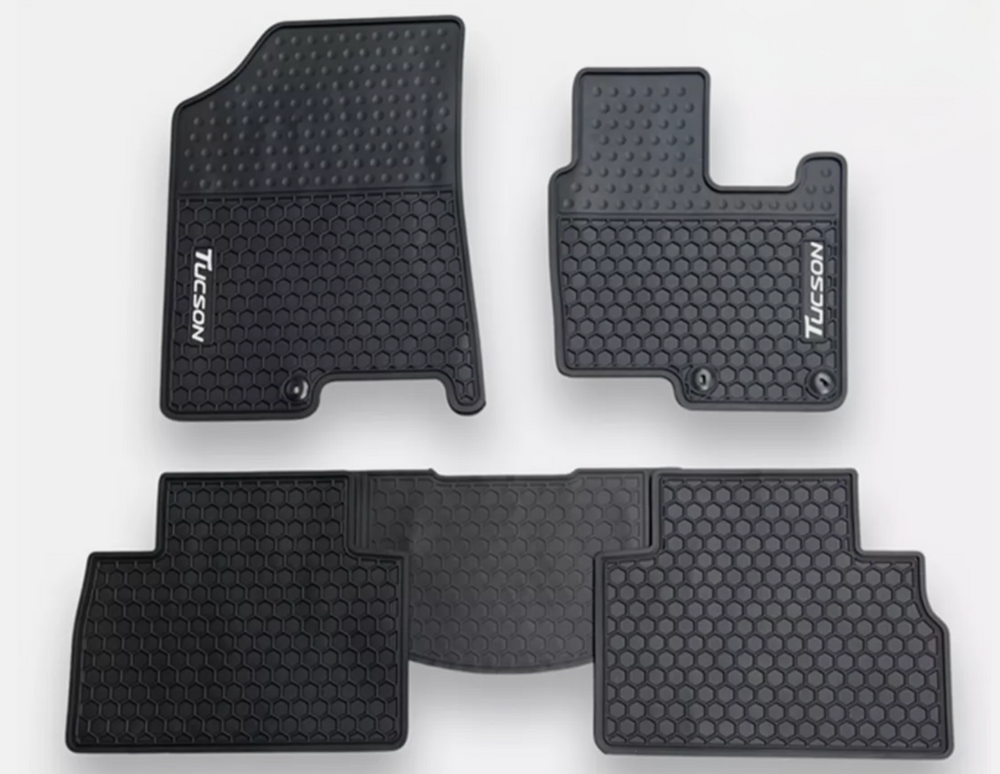 Hyundai Tucson Rubber Waterproof Car Floor Mats NX4 2021 - 2025