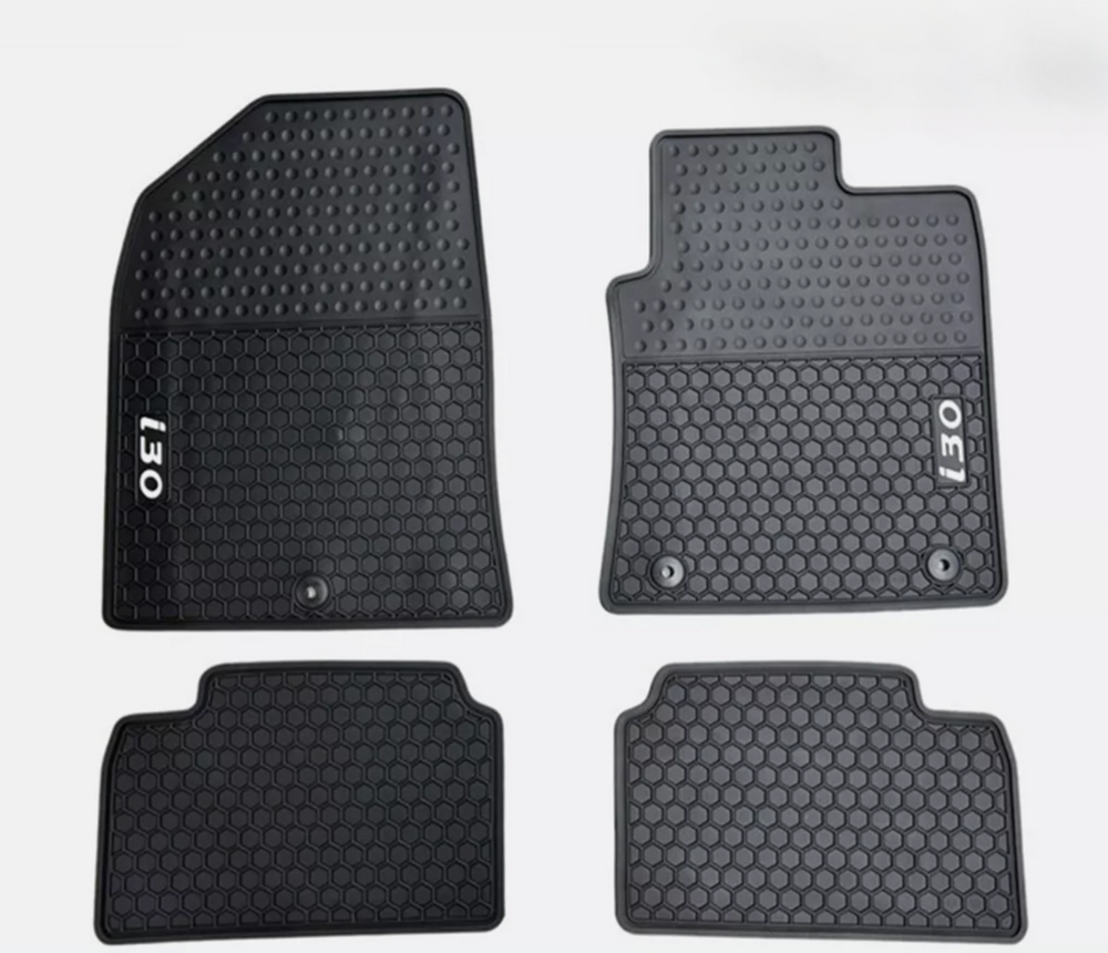 Hyundai i30 Hatch 2017 - 2025 Heavy Duty Waterproof Rubber Floor Mats