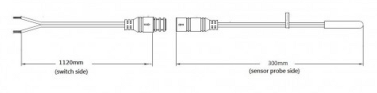 Davies Craig Thermatic Fan Switch #0445 With 1/4" NPT Thermal Sensor Kit