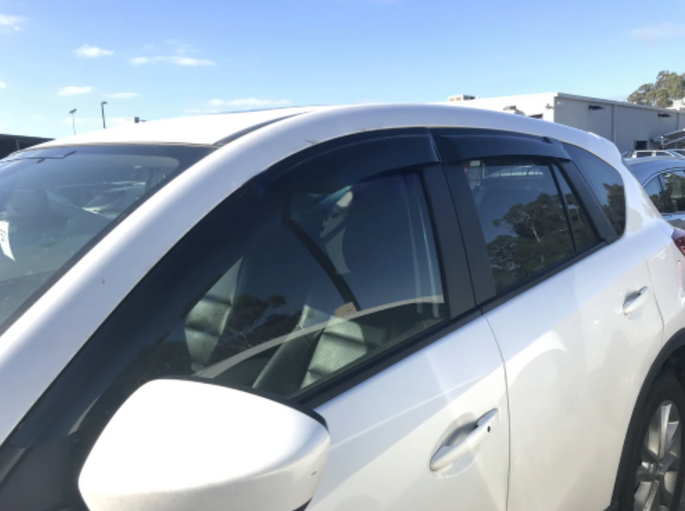 Mazda CX-5 CX5 Premium Tinted Window Visors Weathershields 2012 2013 2014 2015 2016