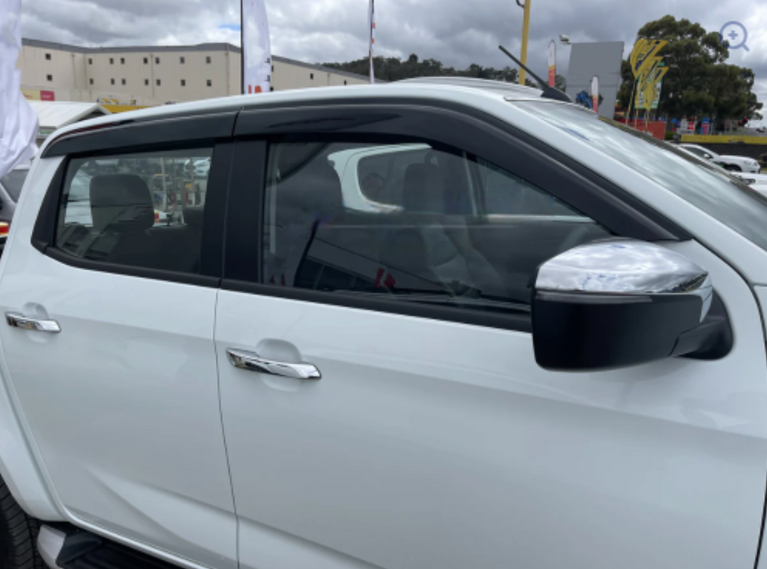 ISUZU DMAX D-MAX Dual Cab 2020 - 2025 Weathershields Window Visors