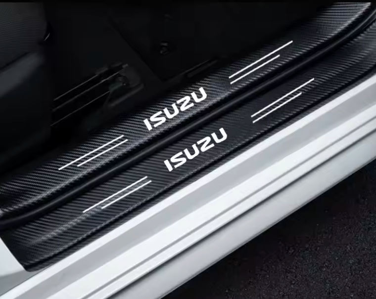 Isuzu MU-X D-MAX Door Sill Protector Scuff Strips MUX DMAX