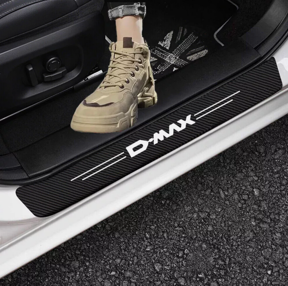 ISUZU D-MAX DMAX Door Sill Protector Strips