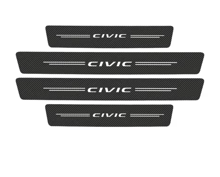 Honda Civic 2005 - 2025 Door Sill Protector Strips