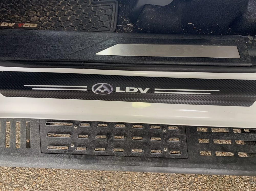 LDV T60 D90 MIFA eTERRON Door Sill Protector Strips