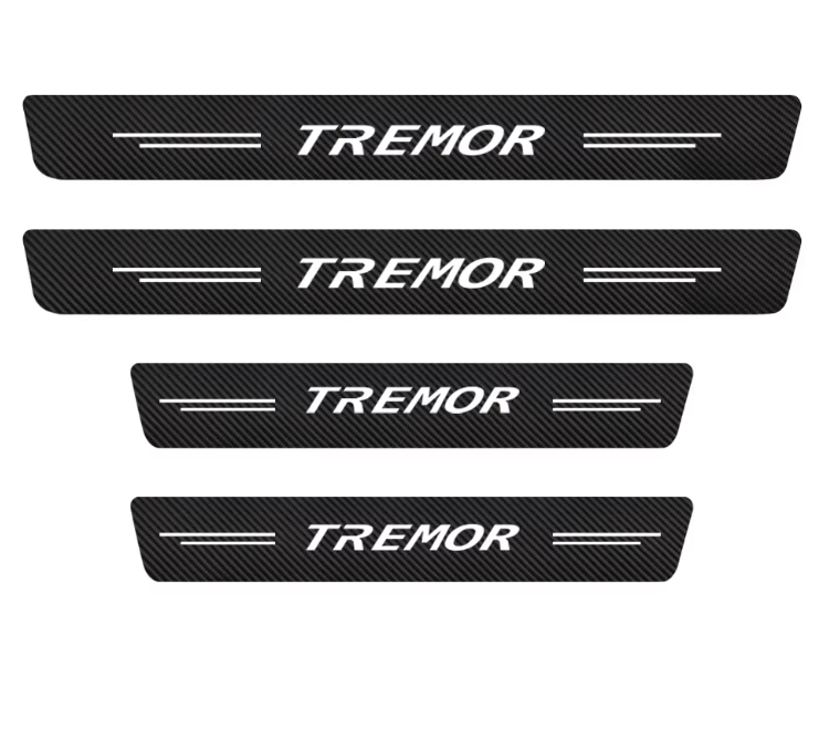 Ford Ranger Everest Tremor Door Sill Protector Strips