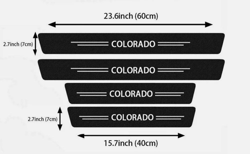 Holden Colorado Door Sill Protectors 2008 - 2021