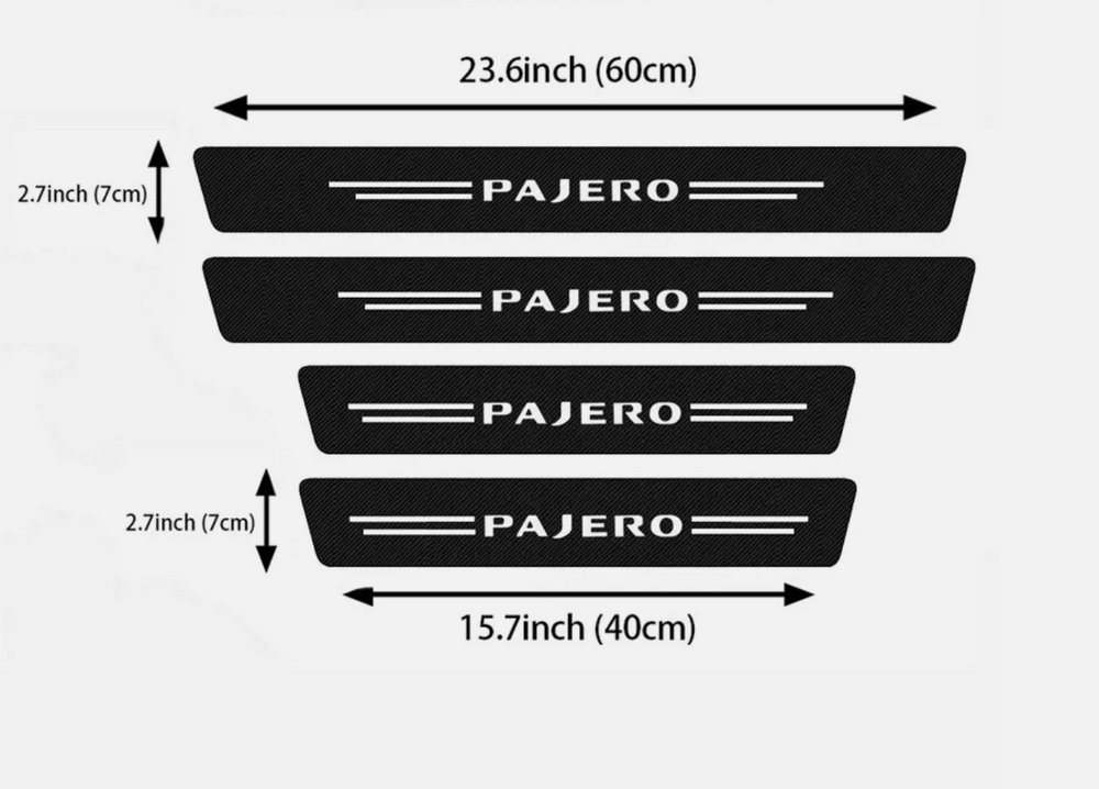 Mitsubishi Pajero Door Sill Protectors 1983 - 2025