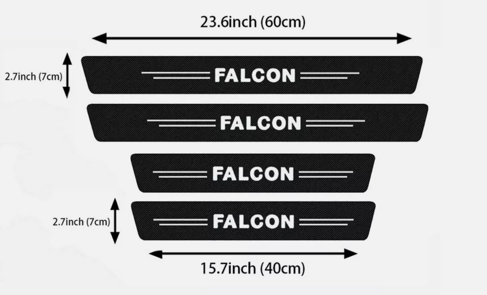 Ford Falcon Door Sill Protectors 2016 - 1960