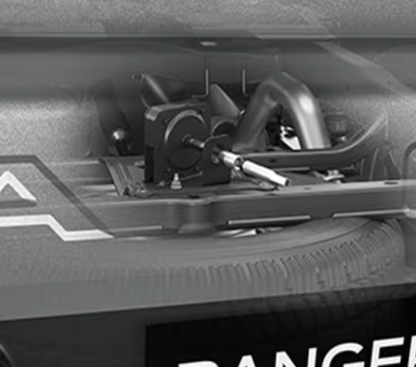 Ford Ranger Next-Gen Spare Wheel Lock 2022+