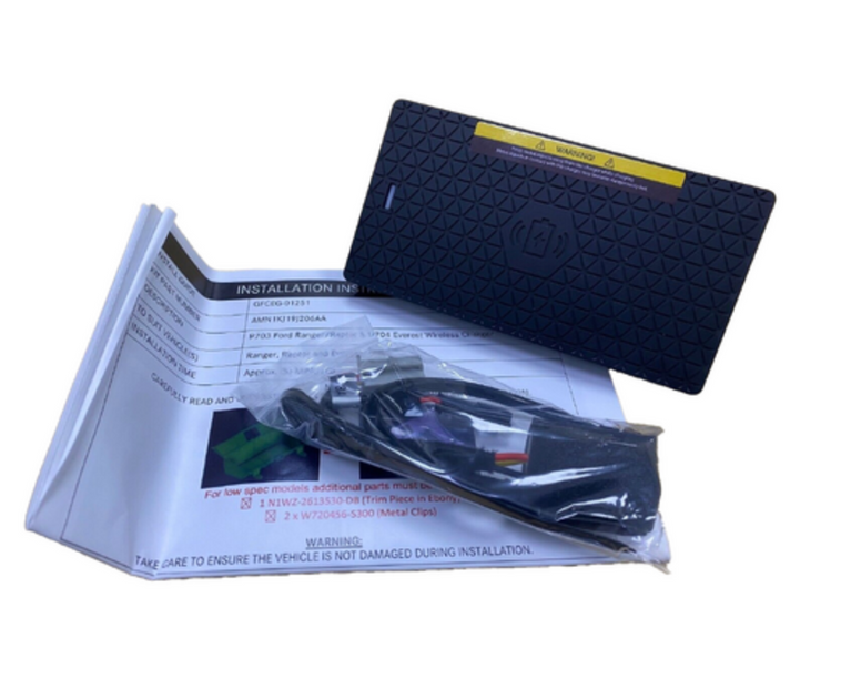 Genuine Ford Next Gen Ranger 15W Wireless Charging Mat Pad XLT 2022–Onwards