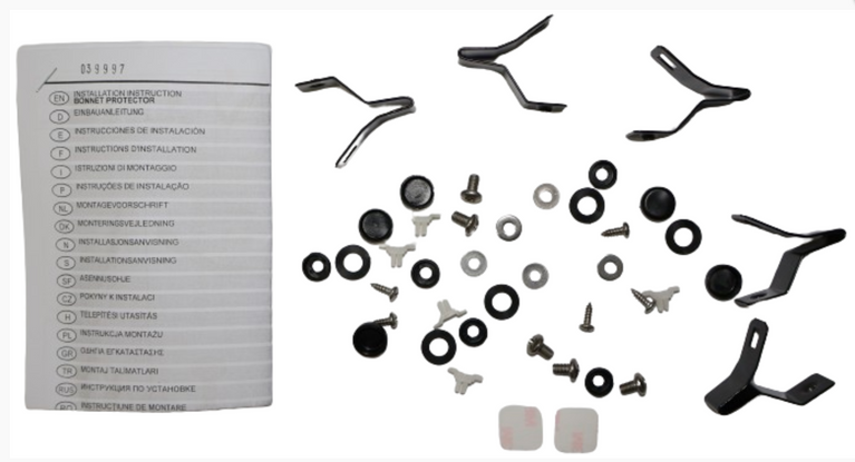 Genuine Ford Ranger & Everest Next-Gen Tinted Bonnet Protector 2022 - Onwards