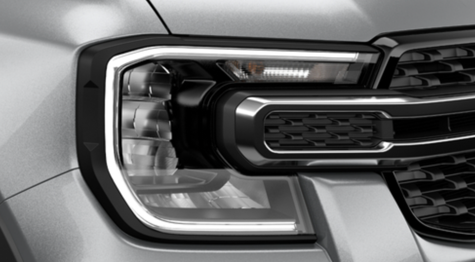 Genuine Ford Ranger Headlight Surrounds Matte Black Kit NXT GEN XLT/Wildtrack