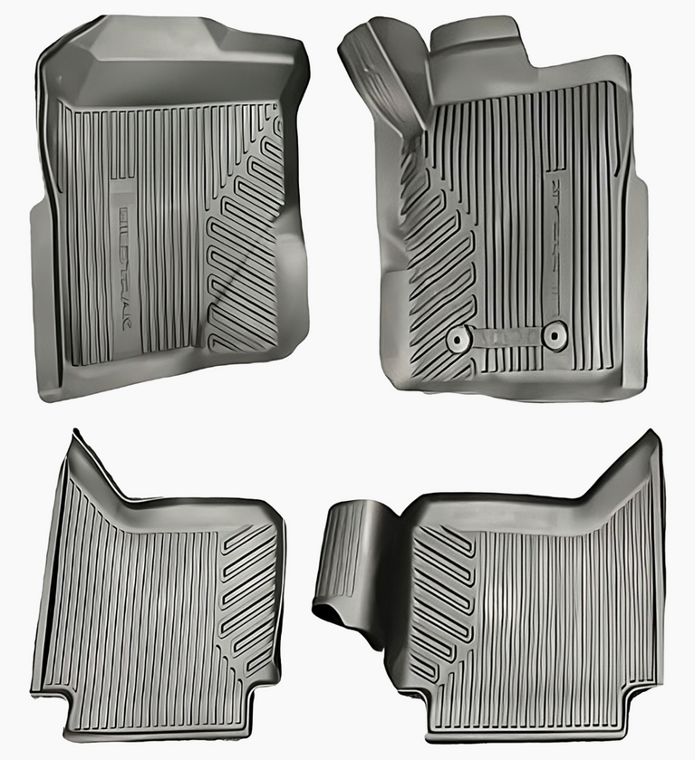 Genuine Ford Next-Gen Ranger WILDTRAK All Weather Floor Mat Set Front & Rear 2022 - Onwards