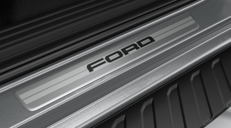 Genuine Ford Next-Gen Ranger "FORD" Alloy Scuff Plates Kit Front & Rear