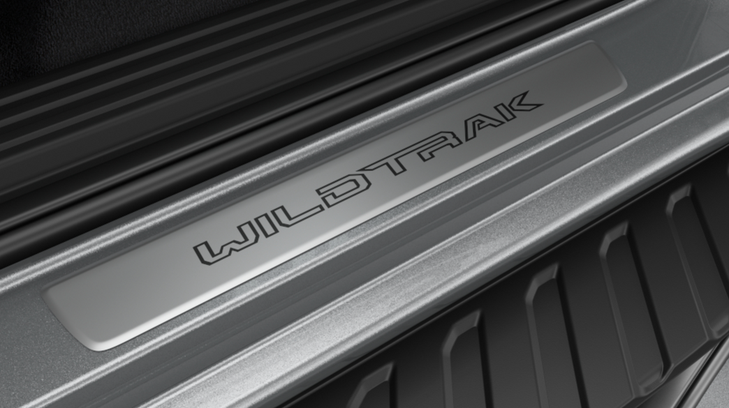 Genuine Ford Next-Gen Ranger & Everest "WILDTRACK" Alloy Scuff Plates Kit Front & Rear