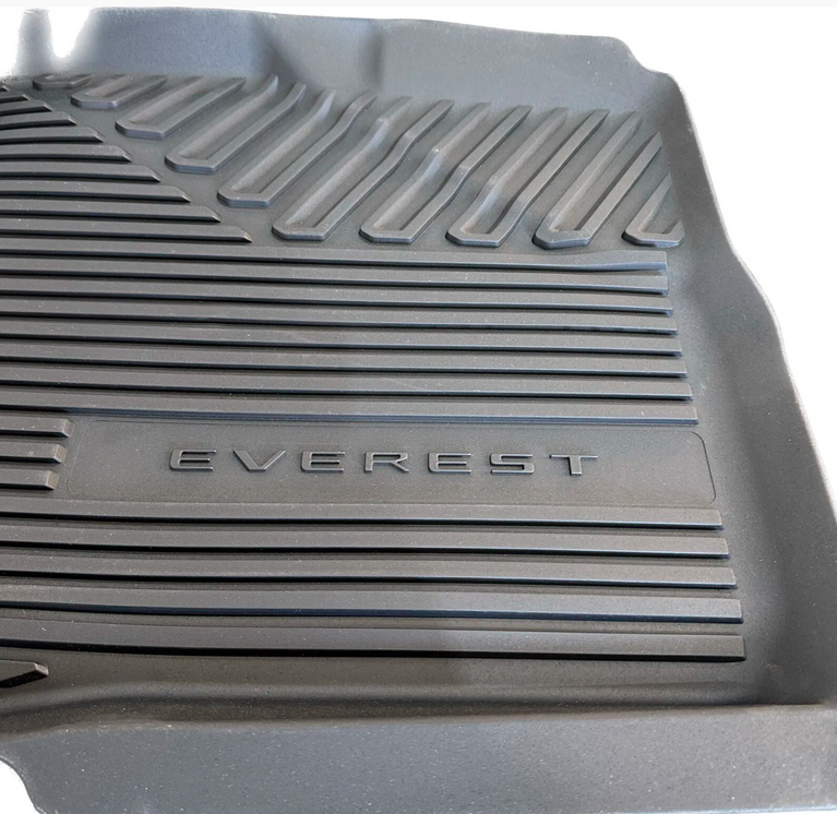 Genuine Ford Everest Next-Gen All Weather Rubber Mats F&R MY2022 - Current