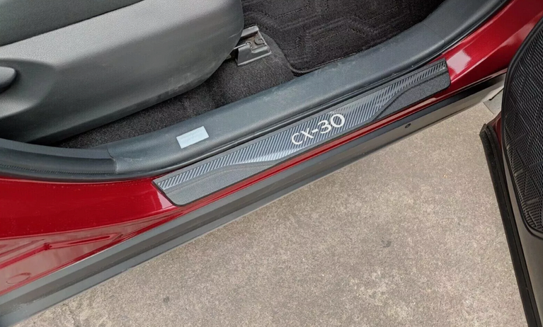 Mazda CX30 CX-30 Scuff Plate Door Sill Protectors 2019 - 2025