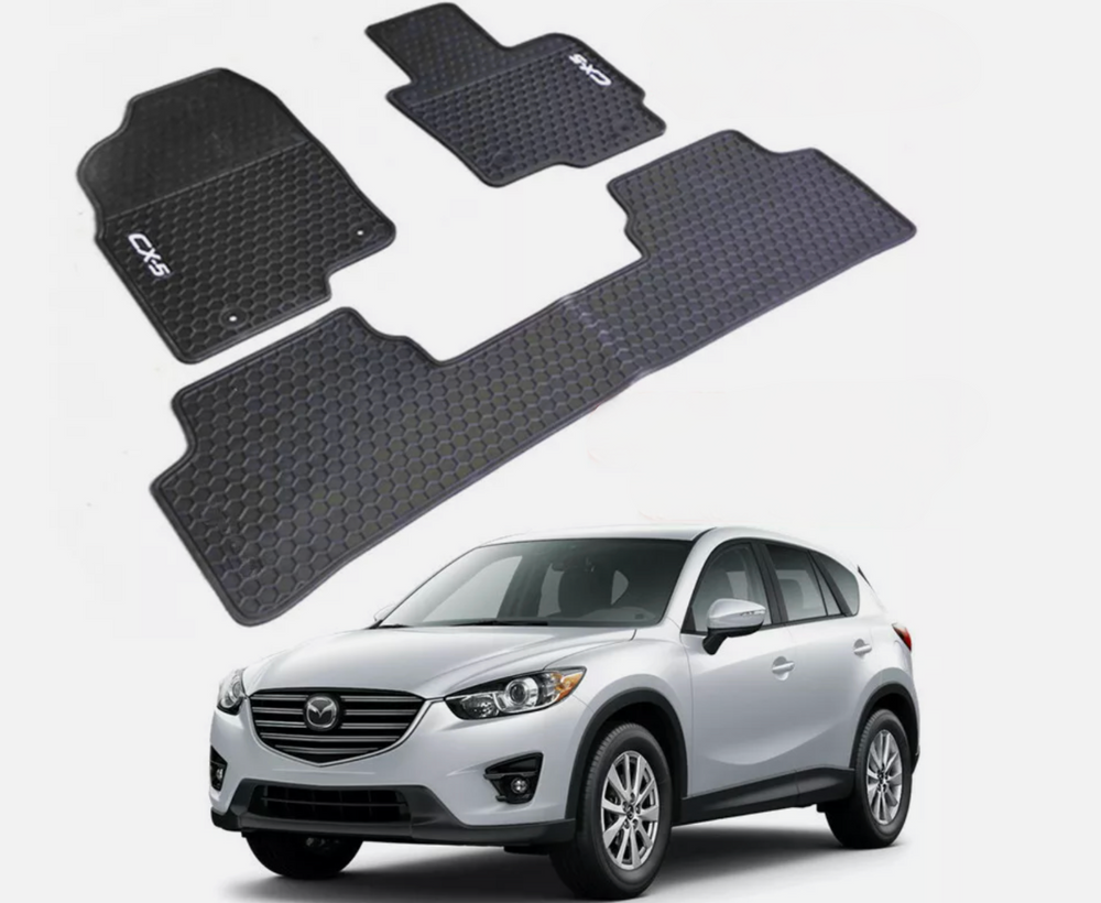 Mazda CX5 KE Complete RUBBER Floor Mat Set 2012 - 2017