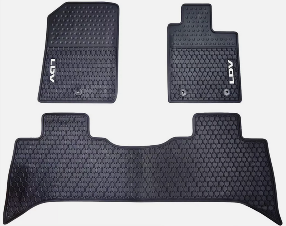LDV T60 Complete RUBBER Floor Mat Set 2017 - 2025