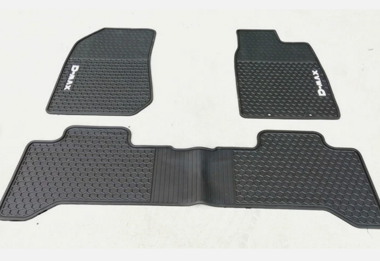 ISUZU D-MAX DMAX 2012-2025 Complete RUBBER Floor Mat Set