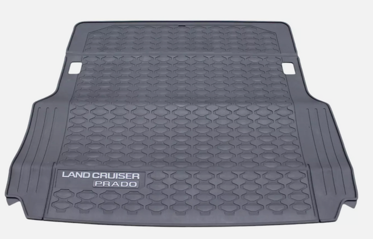 Genuine Toyota LandCruiser Prado 250 Rubber Cargo Boot Mat 5 Seat 2024 - Onwards