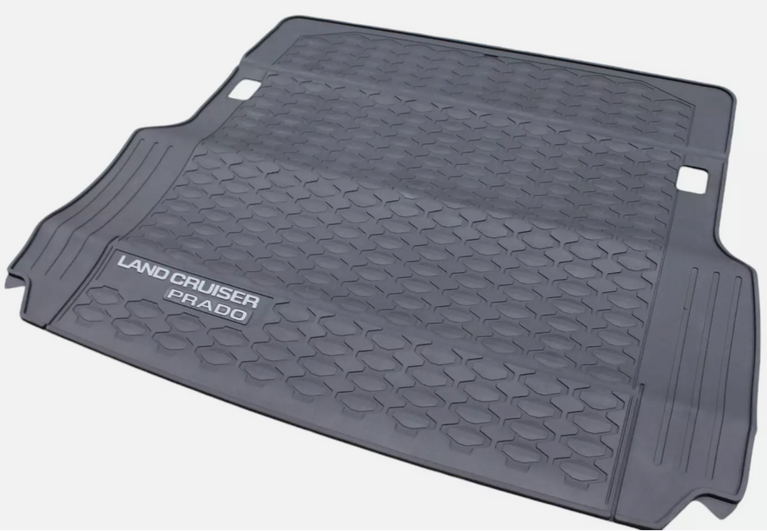 Genuine Toyota LandCruiser Prado 250 Rubber Cargo Boot Mat 5 Seat 2024 - Onwards