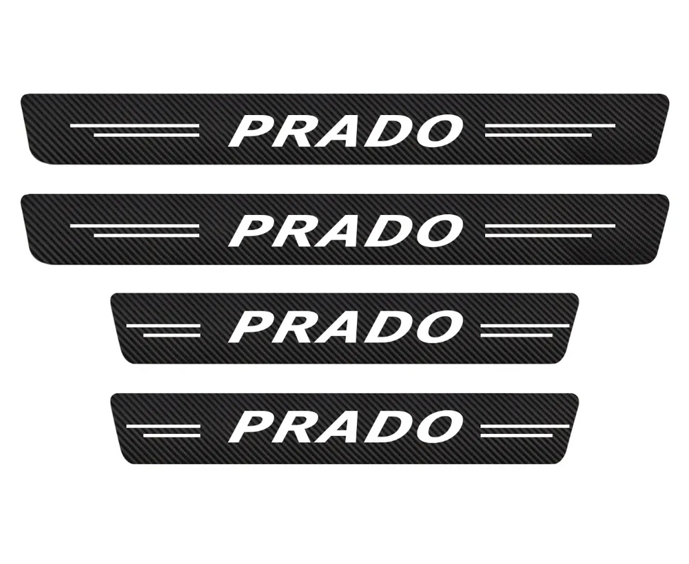 Toyota Landcruiser Prado Door Sill Protector Strips