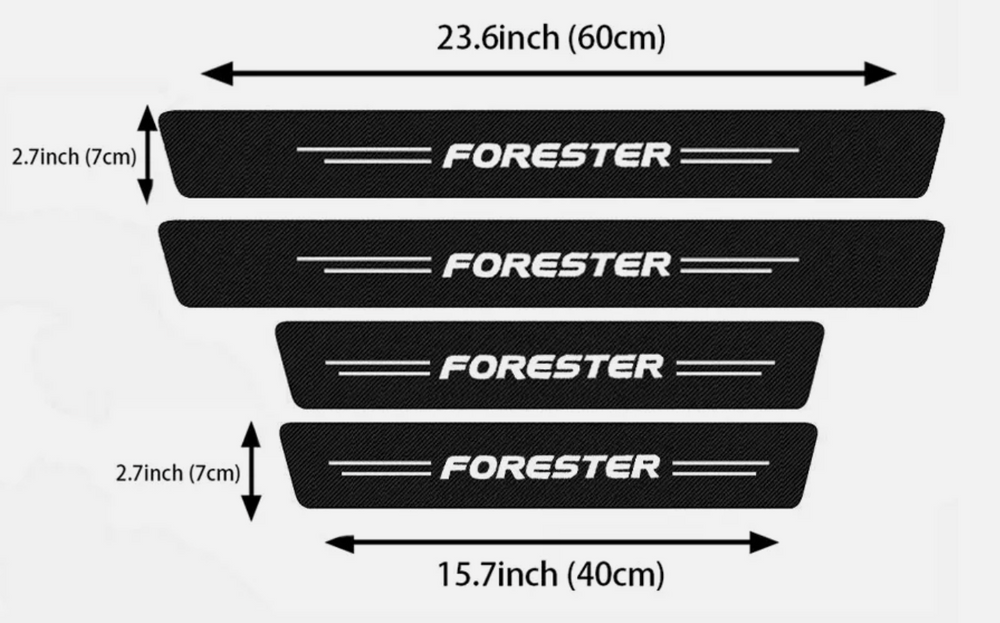 Subaru Forester Door Sill Protectors