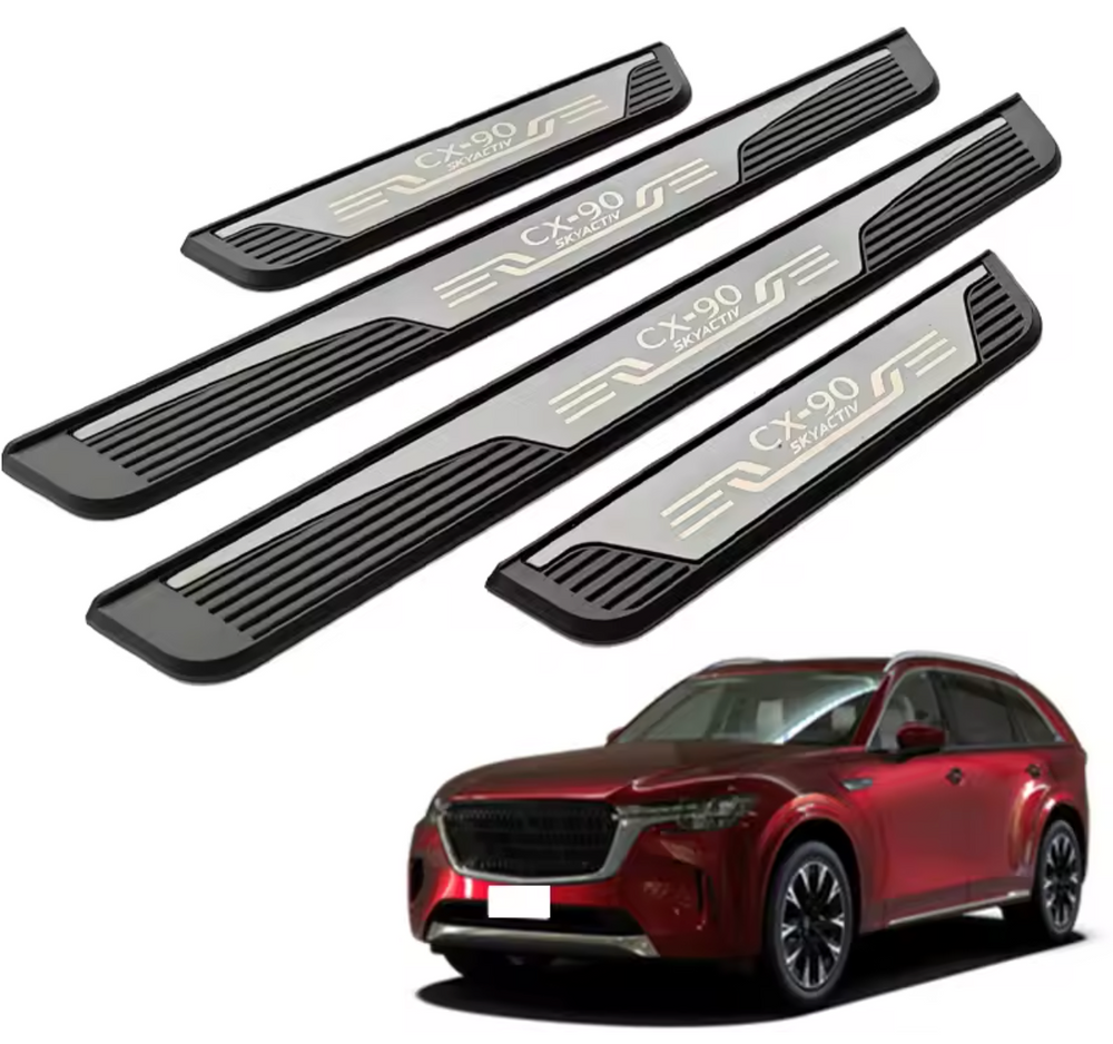 Mazda CX-90 2022 - 2026 Scuff Plate Door Sill Protector