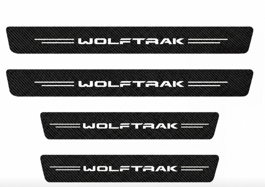 Ford Ranger Wolftrak Door Sill Scuff Protector Strips 2026