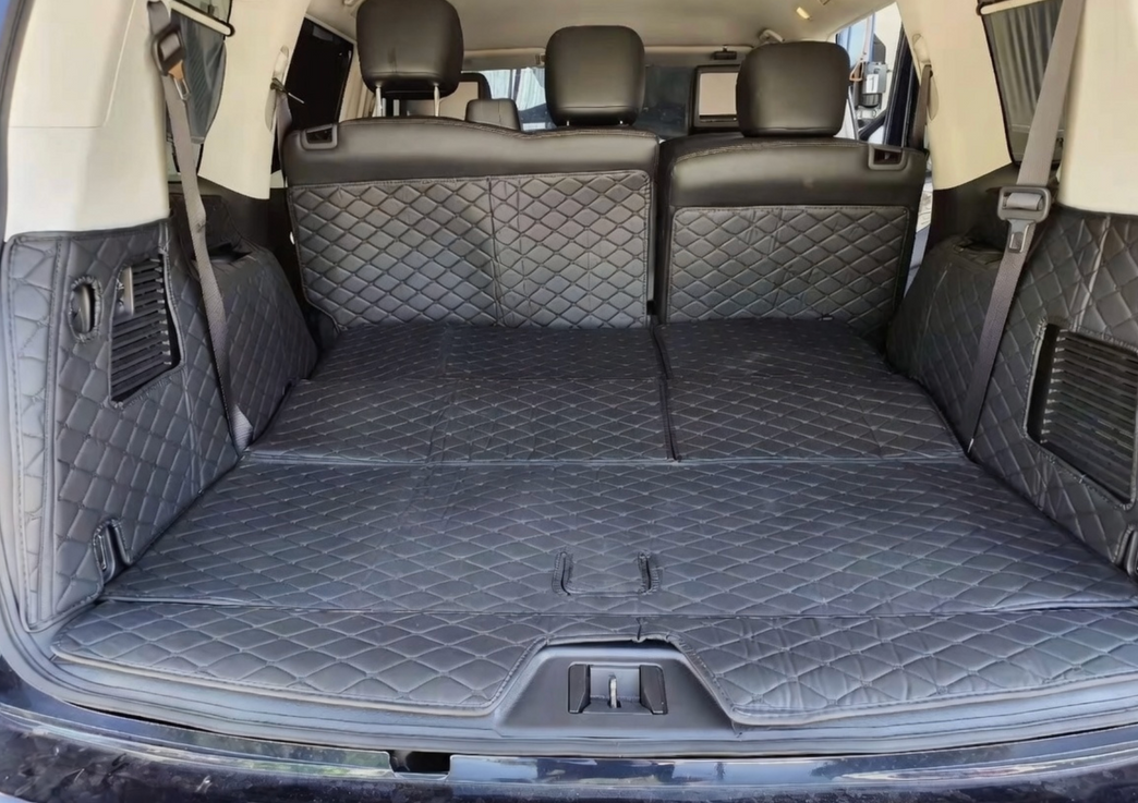 Nissan Patrol Cargo Cover Mat Y62 2017-2026 Boot Mat Full Coverage