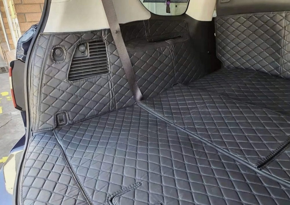Nissan Patrol Cargo Cover Mat Y62 2017-2026 Boot Mat Full Coverage