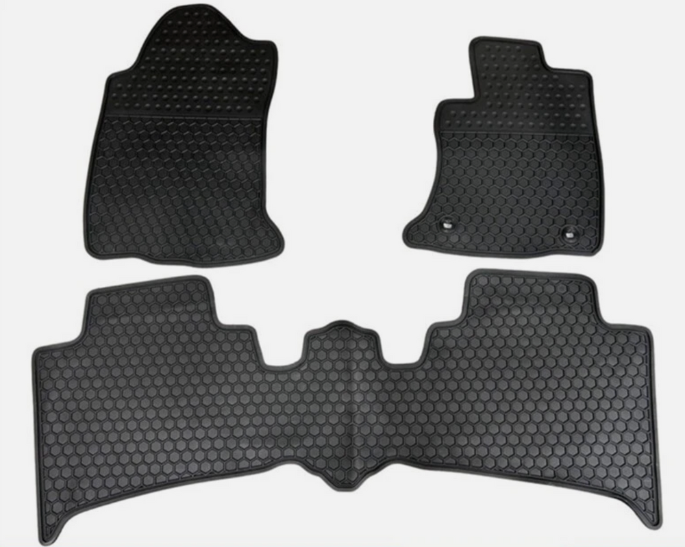 Toyota Fortuner 2016 - 2025 Rubber Waterproof Car Floor Mats
