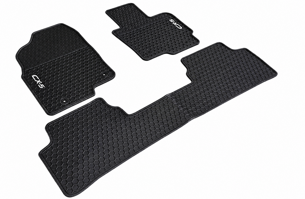 Mazda CX5 CX-5 KE 2012 - 2017 Weatherproof Rubber Floor Mats