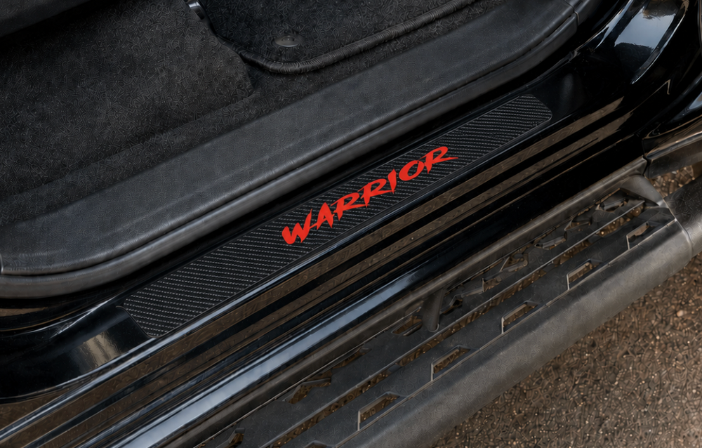 Nissan Patrol Navara PRO 4X WARRIOR Door Sill Protector Strips
