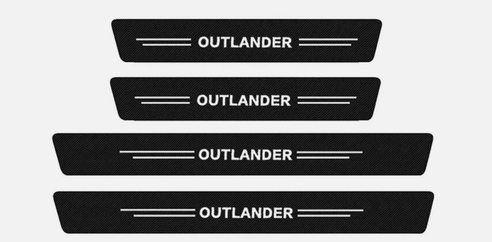 Mitsubishi Outlander Door Sill Protectors 2012 - 2026