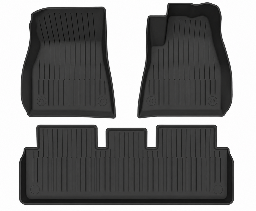 Premium Tesla Model 3 2019 - 2023 Car Floor Mats Durable