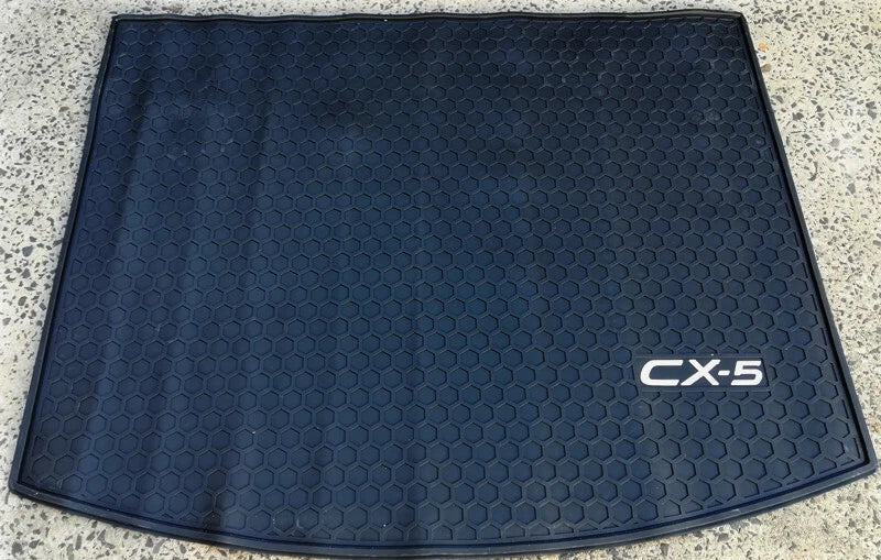 Mazda CX-5 KE Series 2012 - Feb 2017 Rubber Cargo Boot Mat