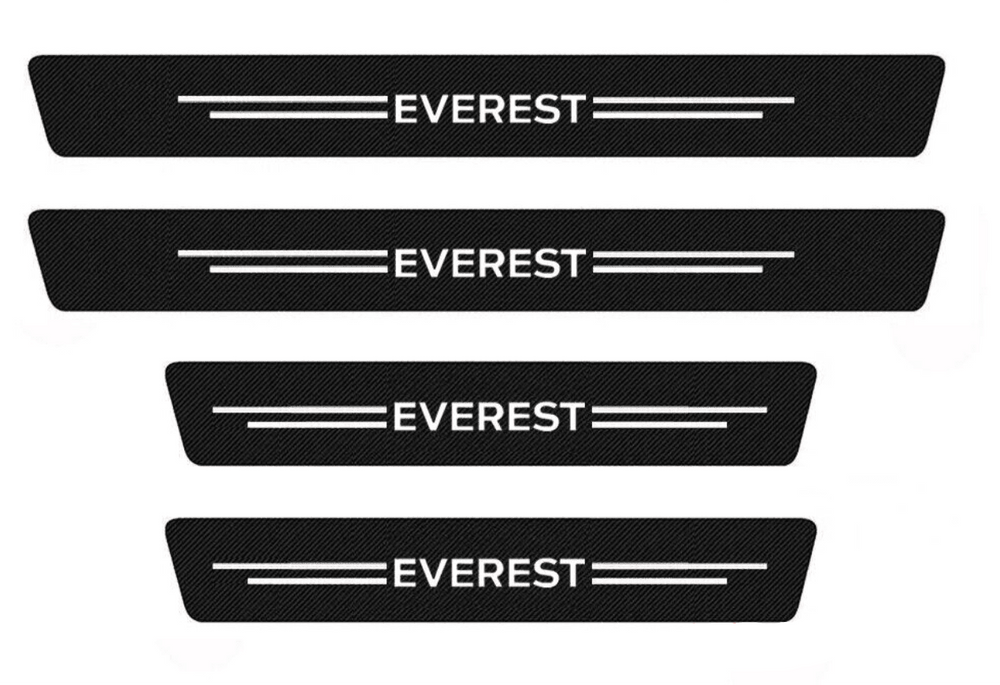 Ford Everest Door Sill Protector Scuff Plate Strips - Wild Auto Parts