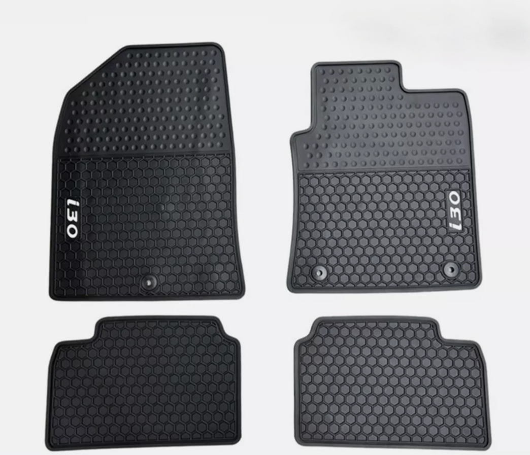 Hyundai i30 Hatch 2017 - 2026 Heavy Duty Waterproof Rubber Floor Mats