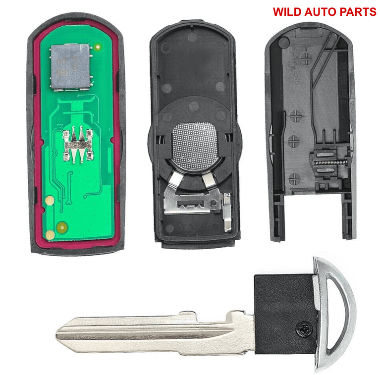 Mazda Smart Key and Remote for 3, 6, CX-3, CX-5, CX-9, 2012-2020, 2 & 3 button SKE13E-01 SKE13E-02