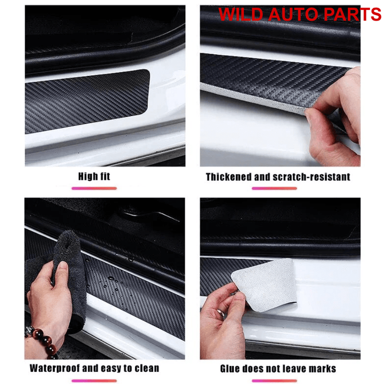 Nissan Navara Door Sill Protector Strips 2005 - 2024 D21 D22 D23 D40