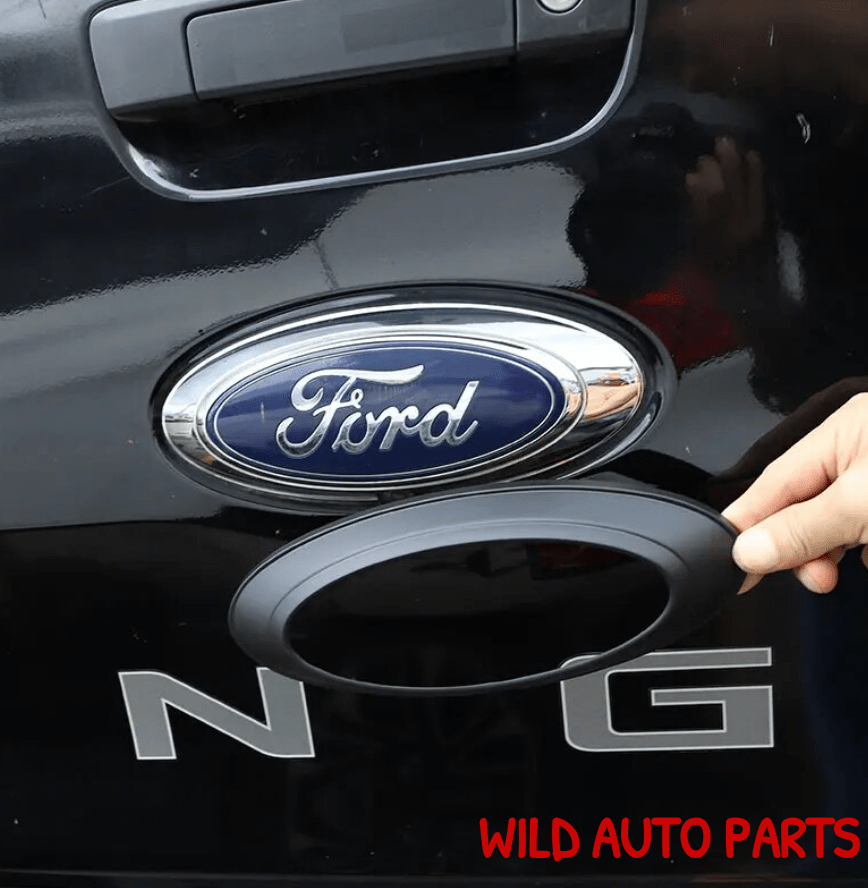 Ford Ranger 2015 - 2021 Tailgate Logo Surround Cover Gloss Matte Rear Emblem