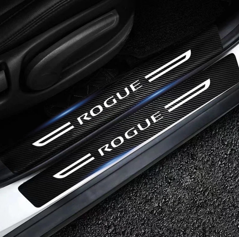 Rogue Door Sill Protector Scuff Plate Strips 2007 - 2025 Toyota Nissan