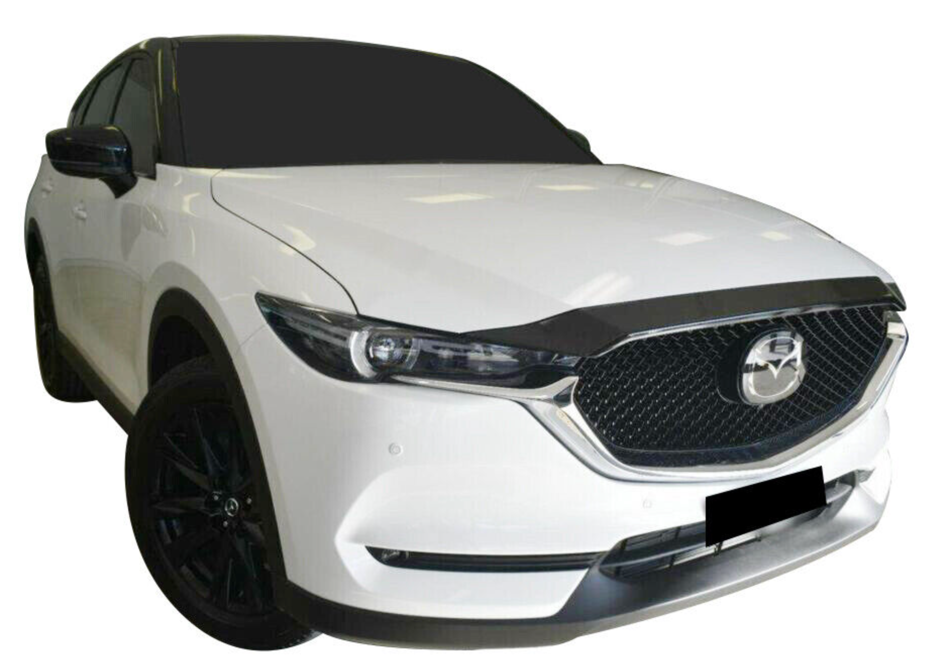 GZBFTDH Car Door Sill Scuff Protector, For Mazda Cx-5 Cx-30 Accessories Parts 2013-2022, Door Entry Guard Plate, Auto Interior Kick Panels (Silver