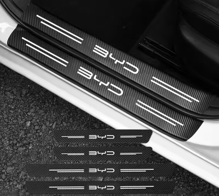 BYD M6 G3 G5 T3 13 F3 F0 S6 S7 E5 E6 L3 ATTO Door Sill Protectors Build Your Dreams Scuffs