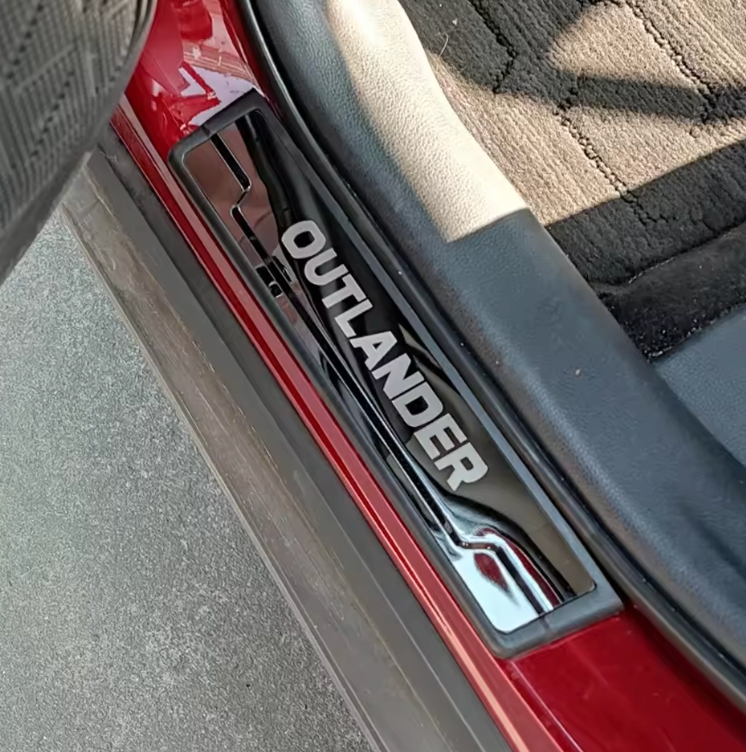 Mitsubishi Outlander 2013 - 2024 Door Sill Protector Scuff Plates