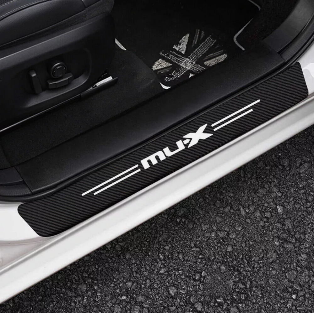 ISUZU MU-X MUX Door Sill Protector Strips