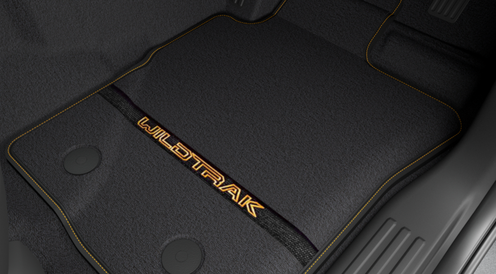 Genuine Ford Next-Gen Ranger Raptor Wildtrak Carpet Mats Set Front & Rear